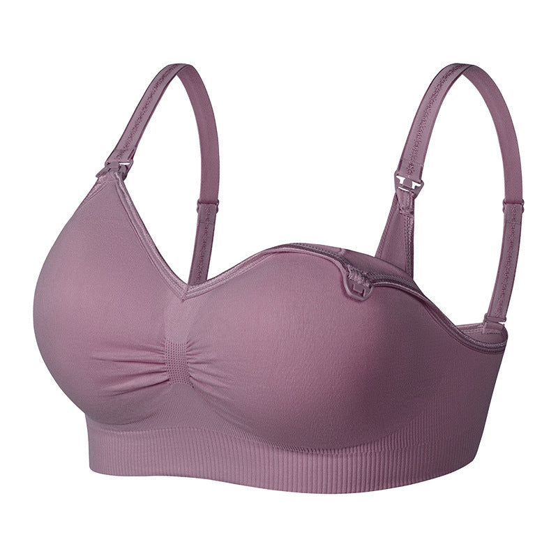 Large Size Full Cup Wireless Push Up Nursing Bra
