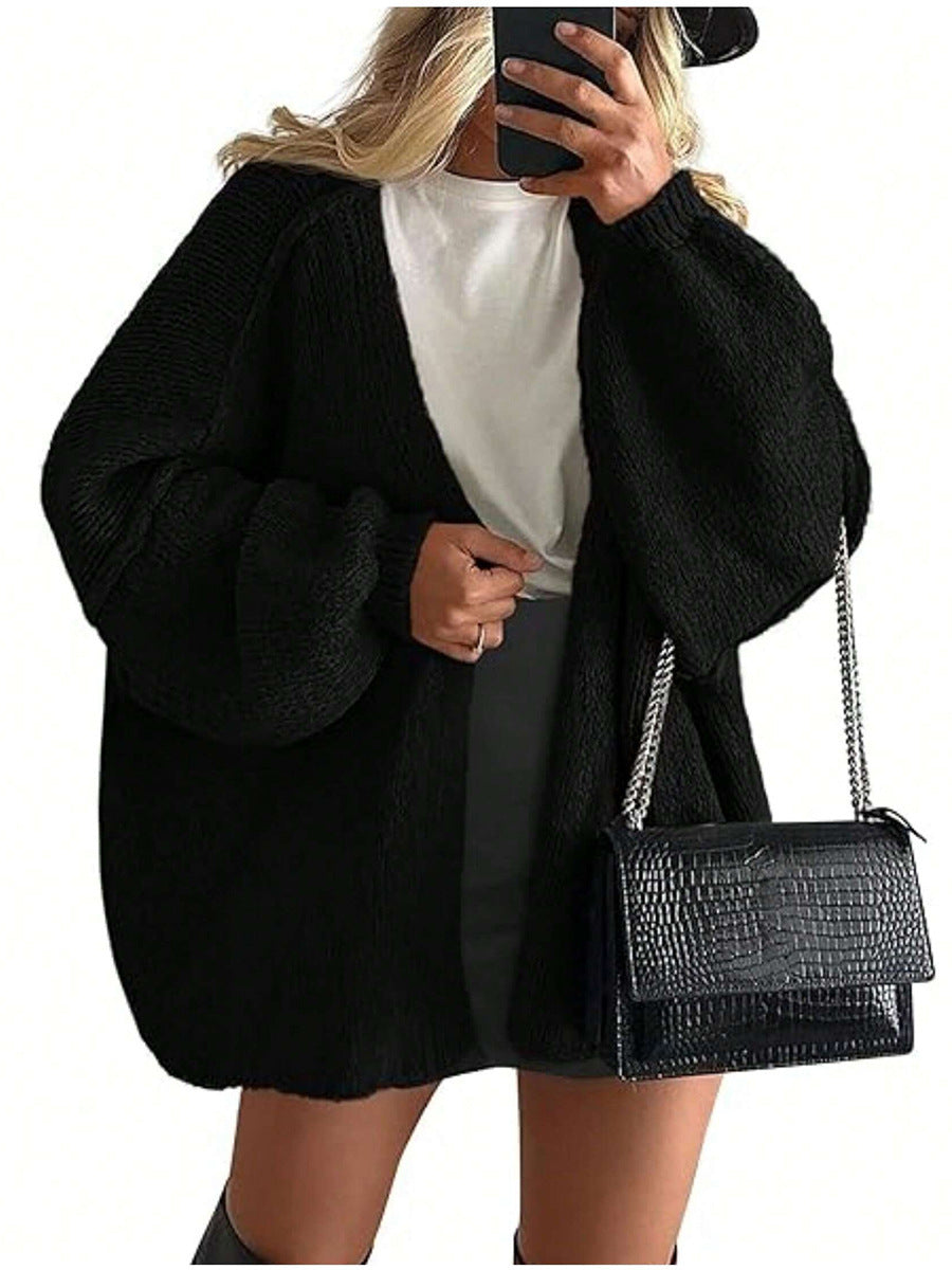 Women's Knit Casual Sweater Coat