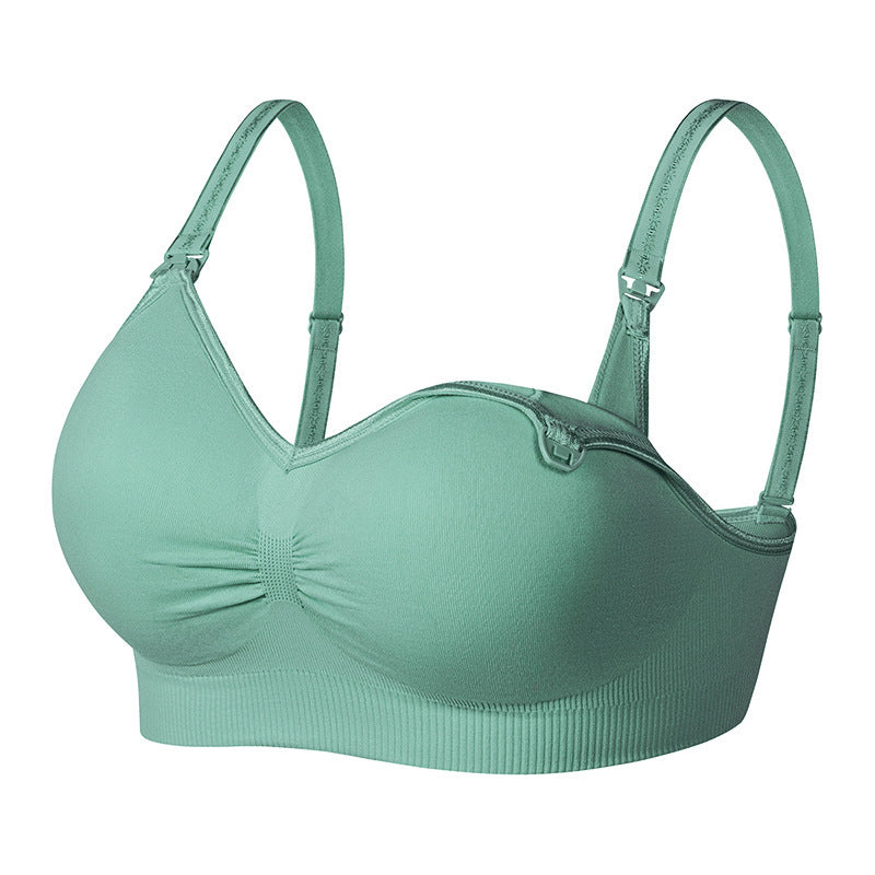 Large Size Full Cup Wireless Push Up Nursing Bra