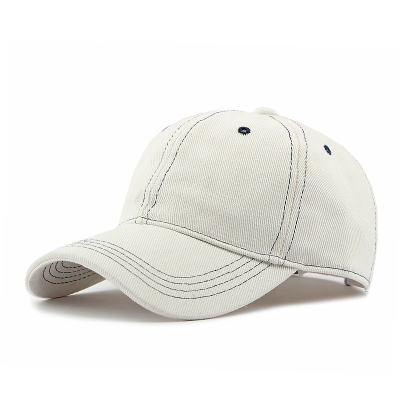 Simple Light Board Casual Soft Top Peaked Cap