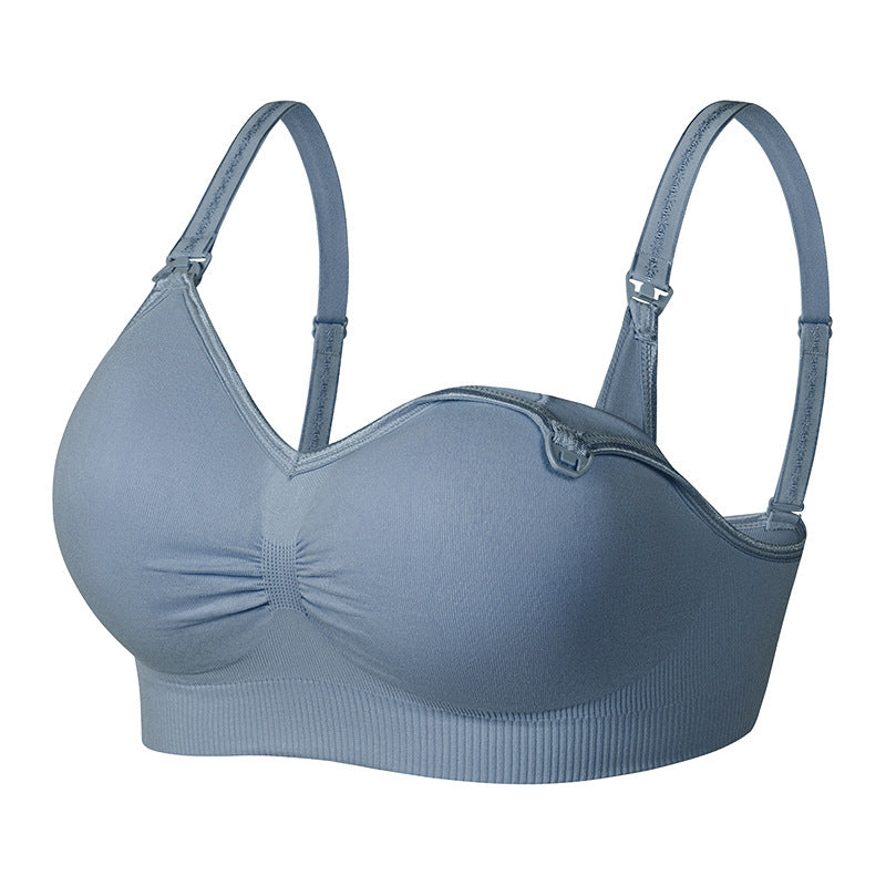Large Size Full Cup Wireless Push Up Nursing Bra