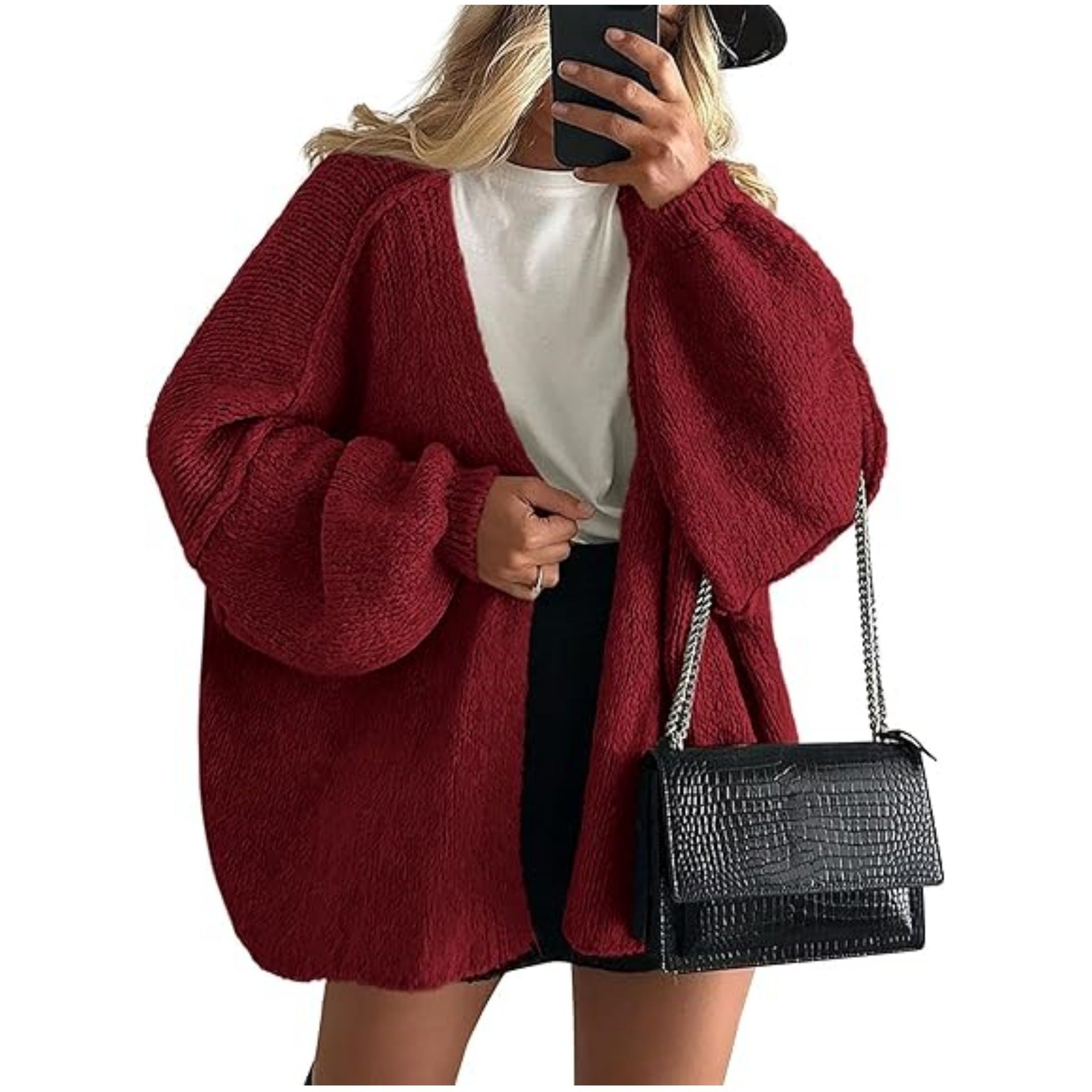 Women's Knit Casual Sweater Coat
