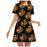 Short-Sleeved Dress Women's New Short-Sleeved Printed Dress