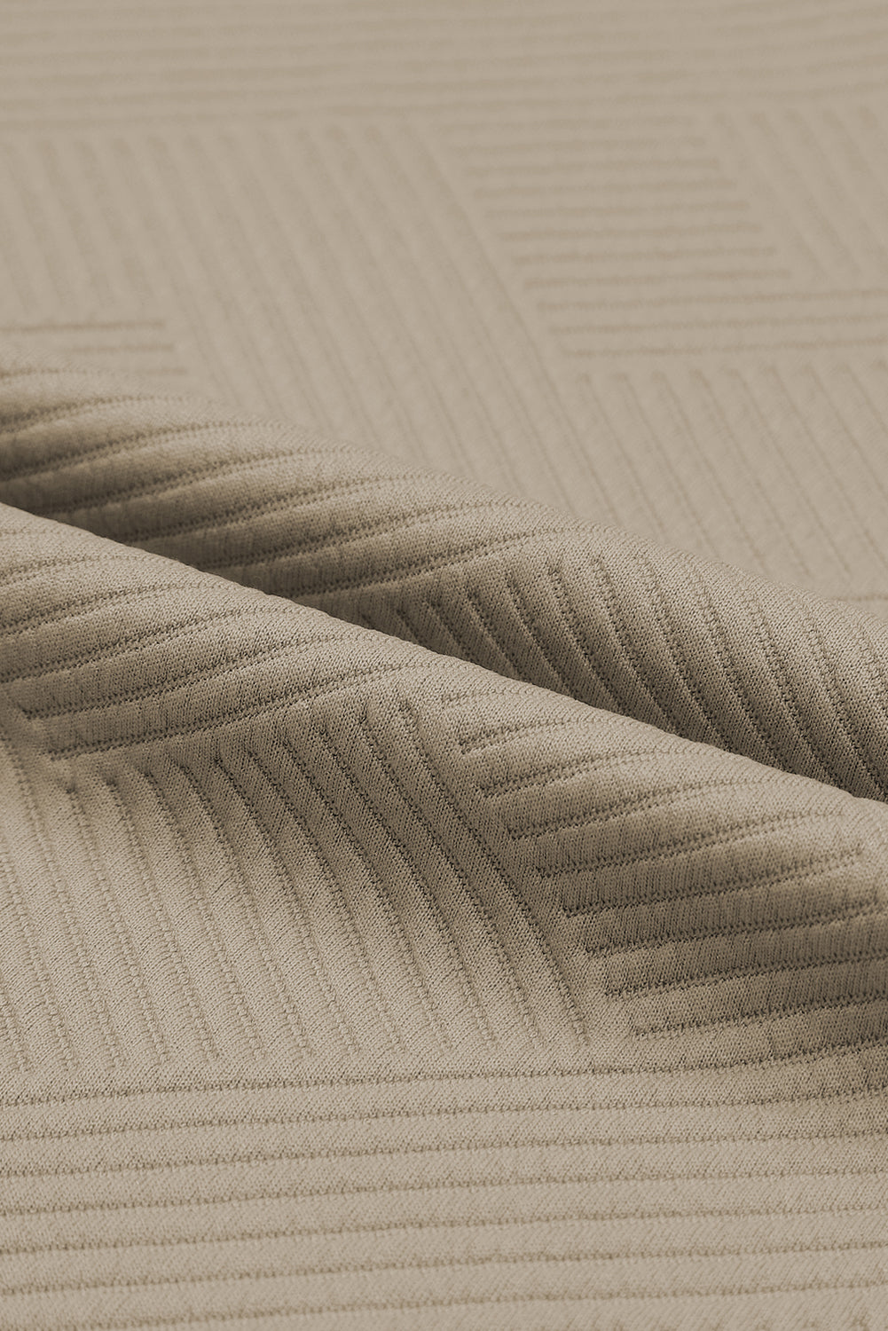 Bright White Textured Loose Fit T Shirt and Drawstring Pants Set