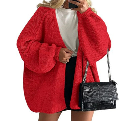 Women's Knit Casual Sweater Coat