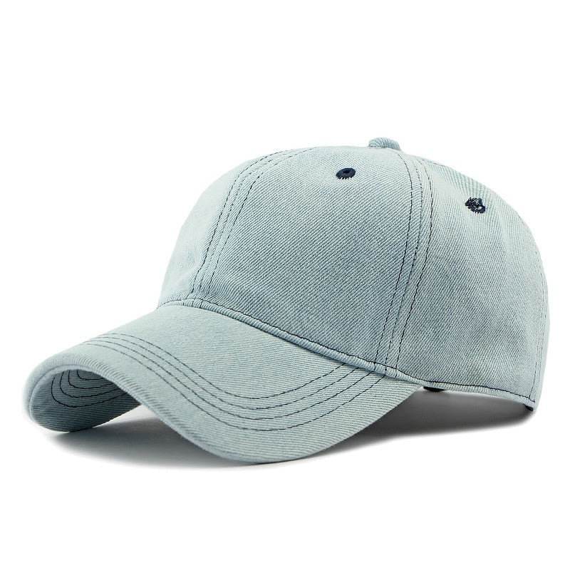 Simple Light Board Casual Soft Top Peaked Cap