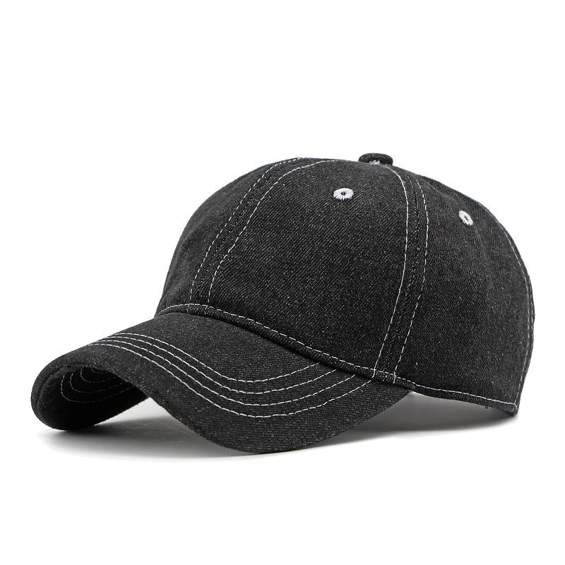 Simple Light Board Casual Soft Top Peaked Cap